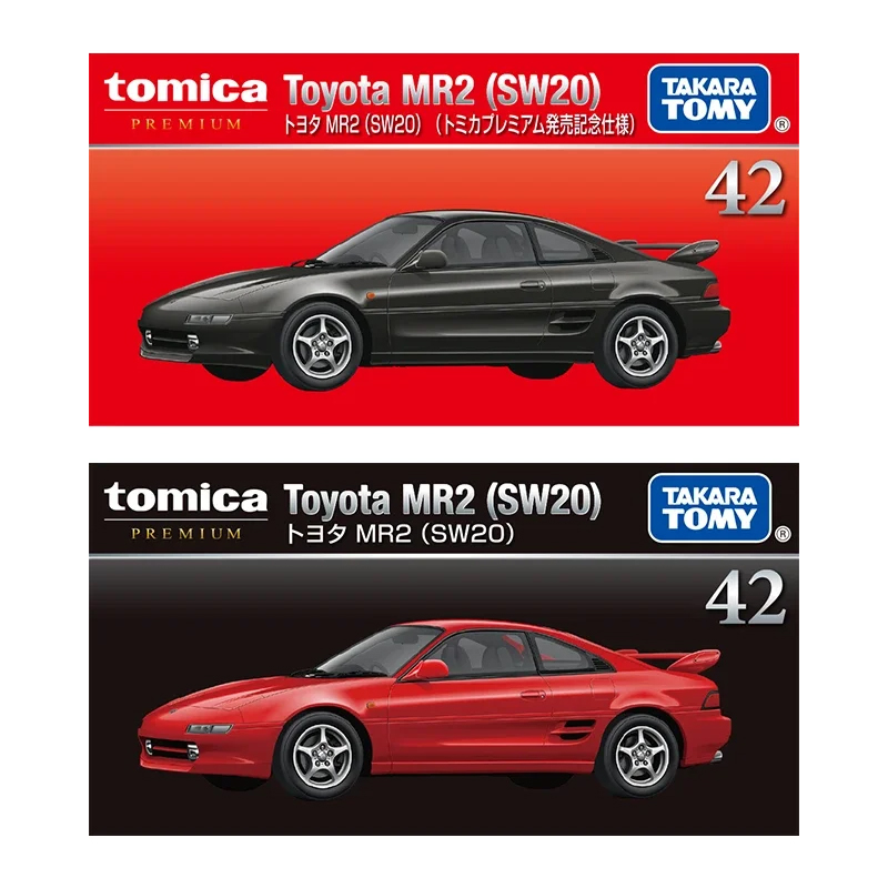 TOMY多美卡合金车黑盒TP42丰田MR2 SW20 初回 收藏模型摆件 - 封面