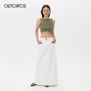 上衣 OUTCIRCS吊带瑜伽背心女夏外穿夏季 别致绝美短款 内搭夏季 新品