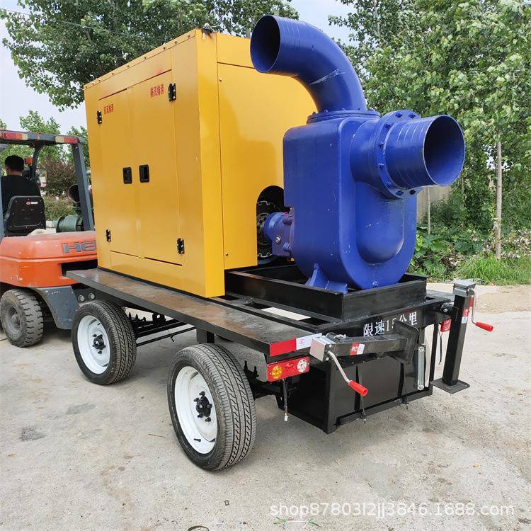 防汛泵车工程上排水排涝浇地灌溉一次性浇地几十亩