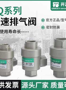 快速排气阀XQ170600/XQ170800/171000/171500/XQ-M5
