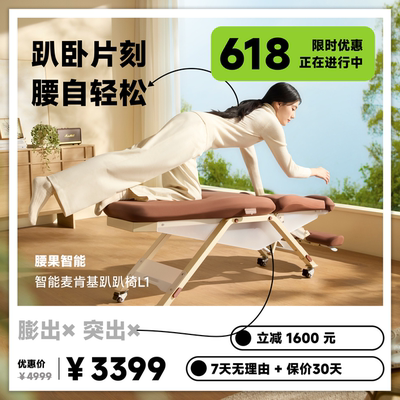 腰果智能家用麦肯基趴趴椅腰突