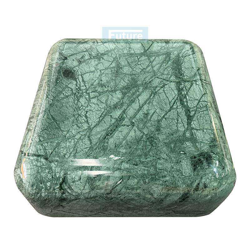 天然大理石印度绿圆润方形咖啡桌现代简约轻奢咖啡桌客厅茶几边几,基础建材,其它,淘宝优惠券,粉丝福利购,淘宝优惠卷