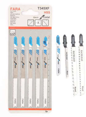 亿川T345XF高速钢变齿曲线锯条 金属片 铝材直线切割铣齿锯条