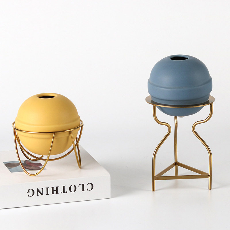 北欧现代花瓶摆件客厅餐厅民宿样板房创意艺术行星干花花器装饰品,模玩/动漫/周边/娃圈三坑/桌游,文化/体育周边,淘宝优惠券,粉丝福利购,淘宝优惠卷