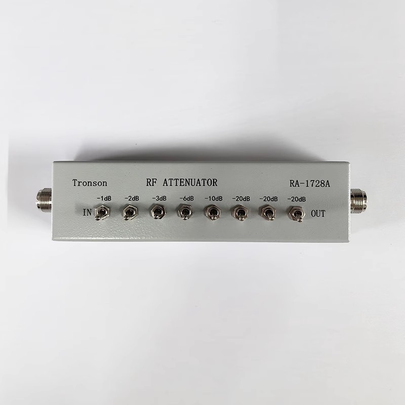 Tronson创信RA-1728A高频衰减器1/2/3/6/10/20dB/8段82分贝250MHZ