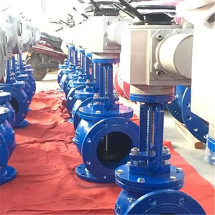 污水处理厂 用于城市水厂 沉淀池底排放 排泥阀 J941X电动直通式