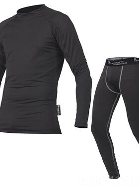 高档GHOST骑RAING摩托车分体吸汗骑士滑衣运动健身速干紧身C行赛