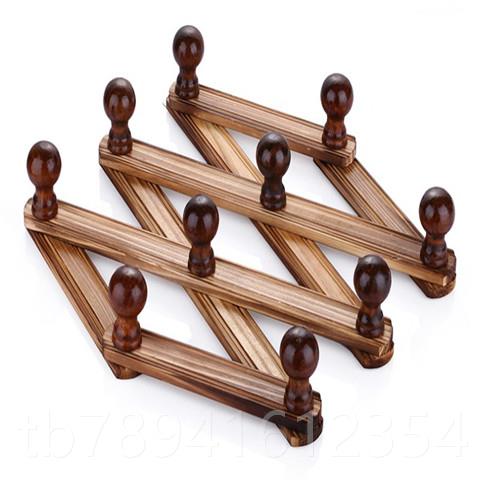 高档纯简实木用酒店伸缩10家钩壁挂式易衣架挂挂衣架壁收纳衣架包