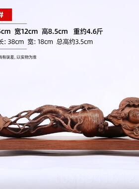 高档紫铜如摆意件人生意如中式客厅办公桌面摆设开业乔室迁礼品