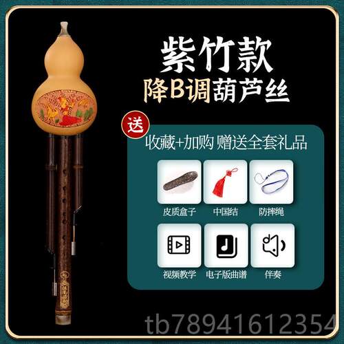 高档七孔调芦丝器c降b调DAGF调葫成人初乐学者儿童小学生专用滇南