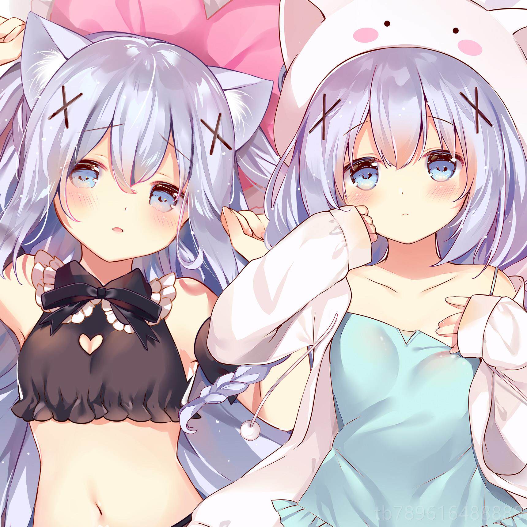 高档紫瞳原创请问您天要来点兔子吗香风智乃等身枕抱动今边漫周枕
