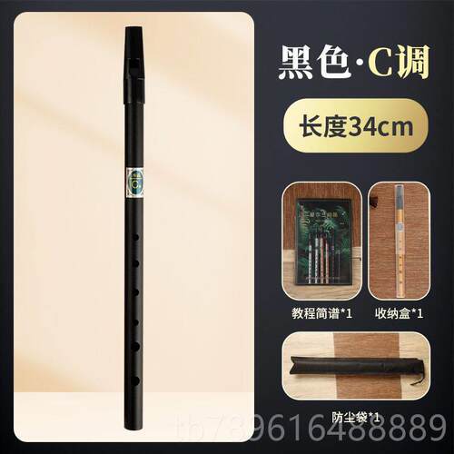 高档爱尔兰哨笛c调D专业级直笛高质六新孔金调属笛音子款初学者小