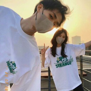 1唐狮集团DESSO短袖情侣t恤夏季半袖男女装体恤上衣服潮牌韩版