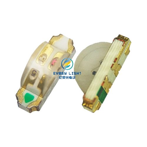 1204侧面RGB共阴 LED指示灯珠 发光二极管1206侧面发光红蓝绿三色