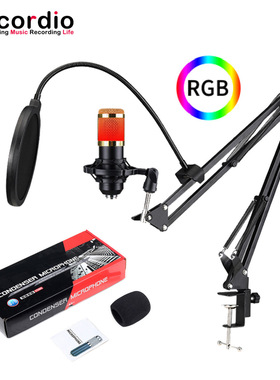 192KHz/24Bit高采样率电脑USB麦克风 GAM-800B USB电容麦克风套装