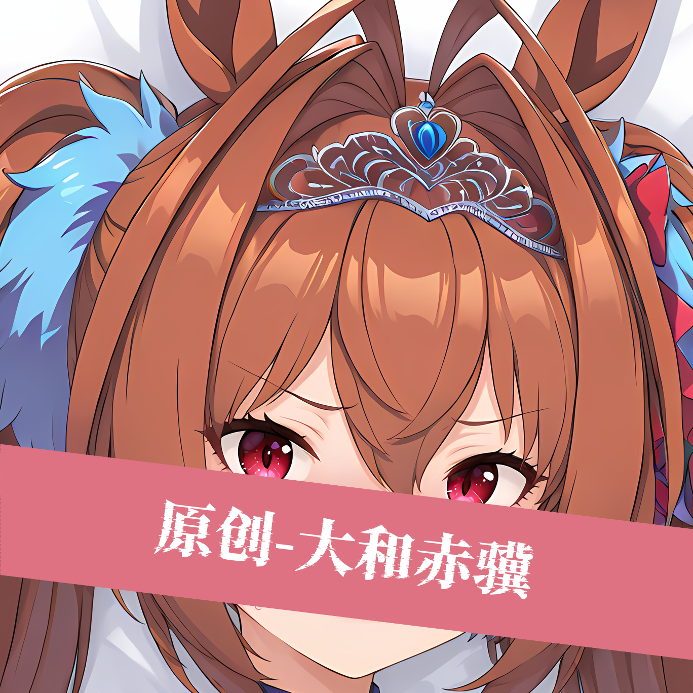 原创-赛马娘大和赤骥 人形二次元人形等人高定制宅男性感等身抱枕