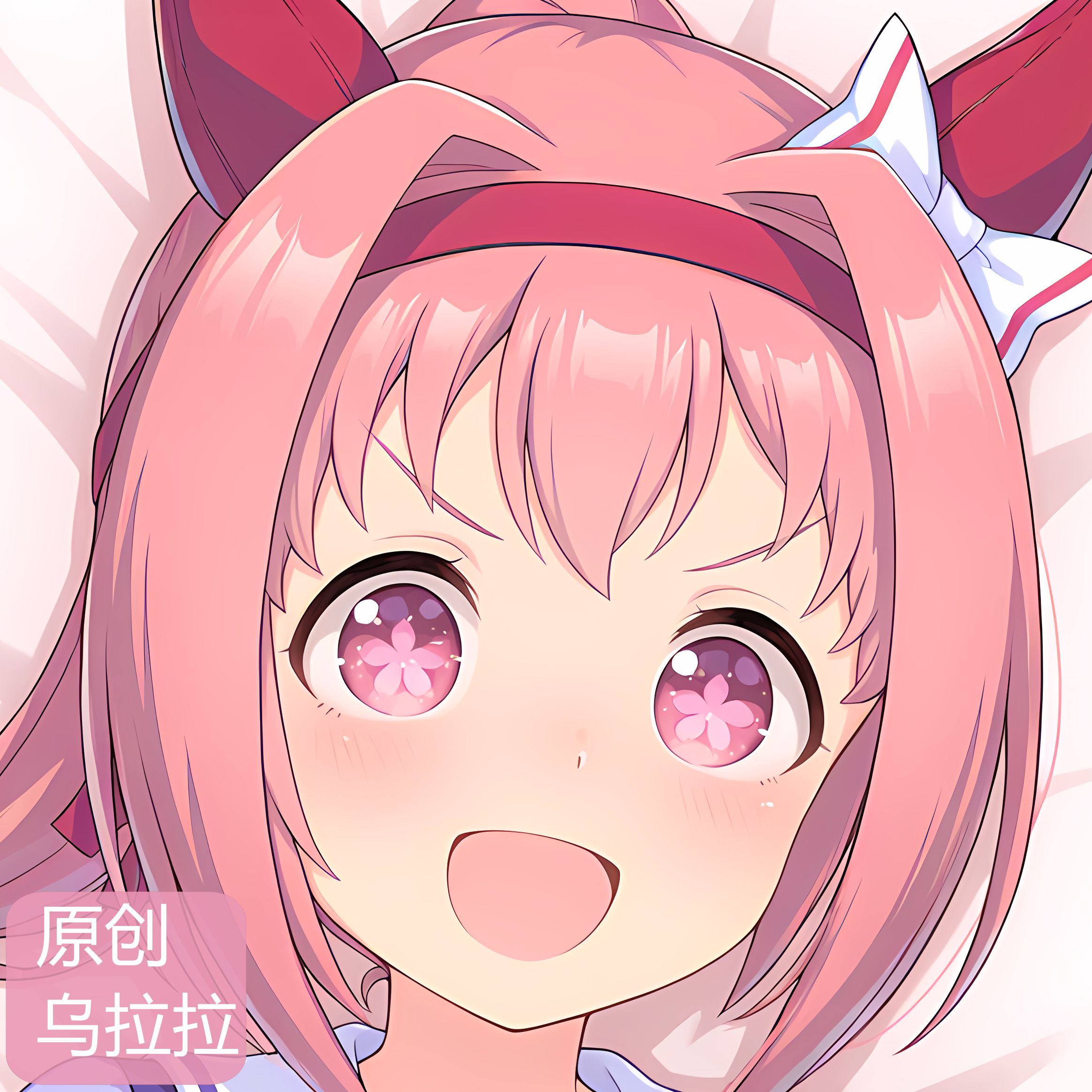 原创-人形等人高二次元定制等身抱枕芯套赛马娘 乌拉拉周边动漫萌