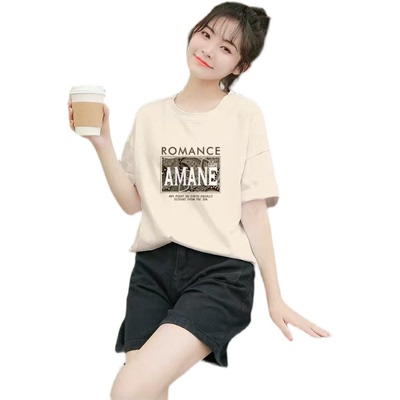 2025夏季新款重磅短袖T恤男白色男士衣服男款内搭打底