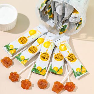 秋梨膏棒棒糖奖励学生无添加剂儿童零食宝宝幼儿园分享小零食糖果