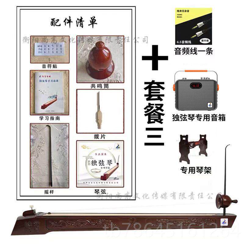 正品绮奏音音独弦琴专业演级高档民族器乐爱好者通乐用型舞台原装