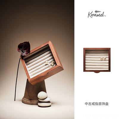 正品KR0R盒AMEL复古首盒饰圣诞礼物224高档精致实木收纳子