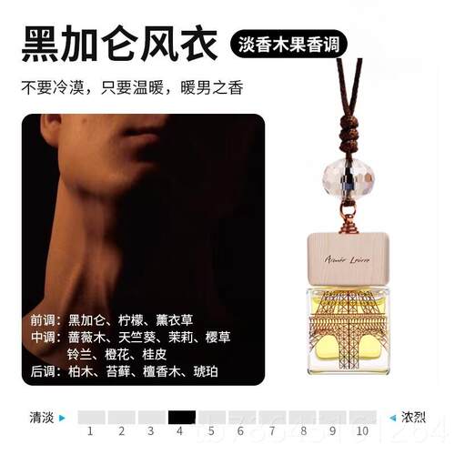 正品艾梦露儿马赛车车香水挂件男载女士香氛吊坠淡香精油香薰新载