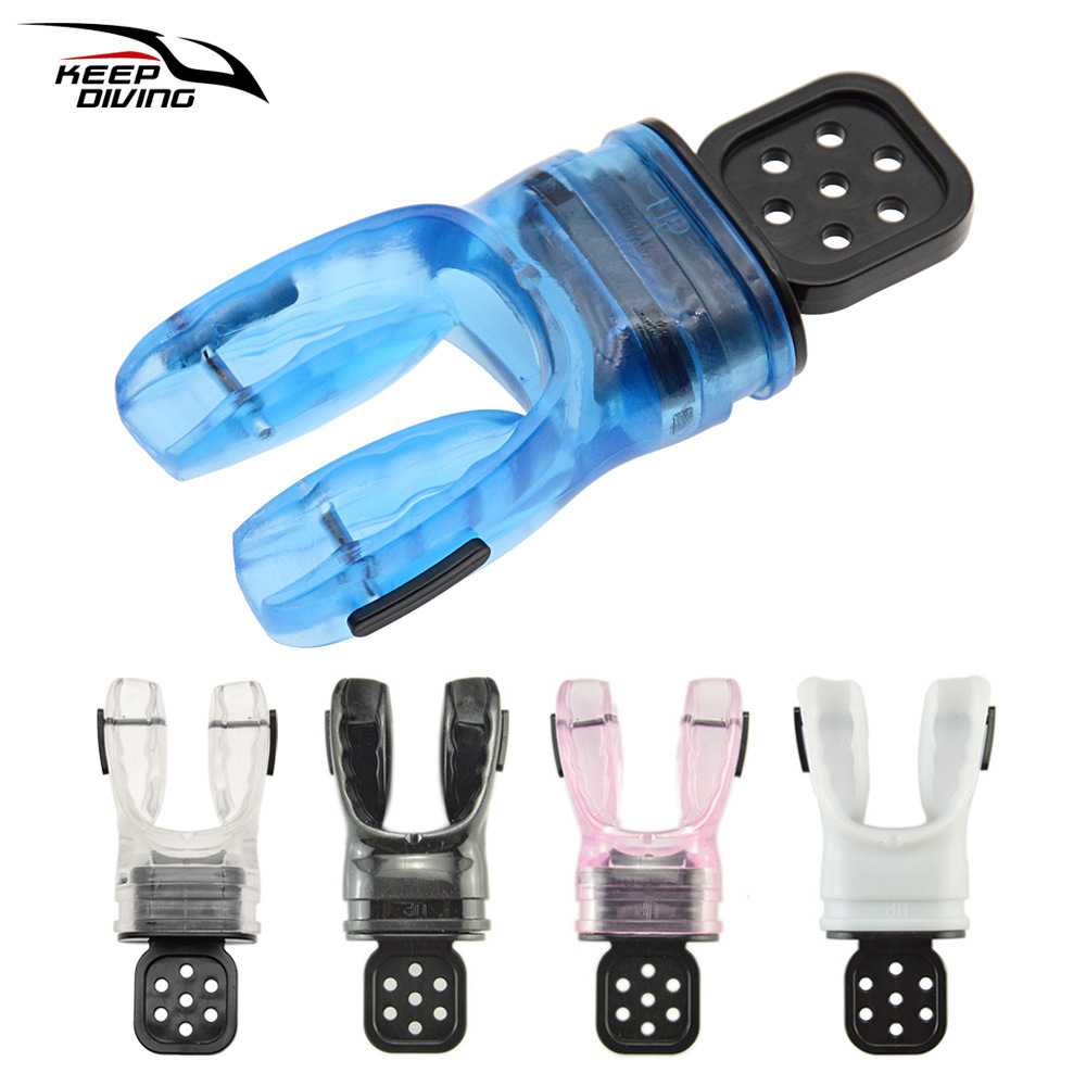 KEEP DIVING可热塑性硅胶咬嘴 二级头呼吸管 热成型定型 MP-561T