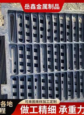 600*600套蓖子球墨铸铁雨水篦子排水沟井盖下水道铸铁篦子排水井