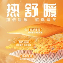 子墨男士保暖裤冬季2024x新款加绒加厚男生冬天外穿打底裤秋裤