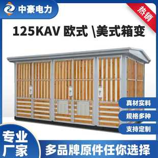 箱变变压器 美式 箱式 变电站ZGS13 200KVA小区路灯成套组合10KV预装