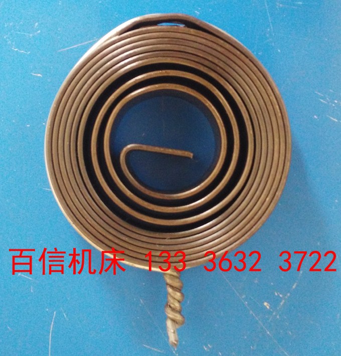 沈阳第五机牀厂,沈钻ZQ3040-12摇臂钻牀发条弹簧,钻牀弹簧,涡卷簧