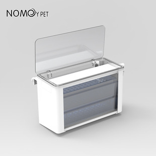 大号水幕式过滤盒鱼缸乌龟缸小型上置过滤器低水位挂壁式过滤槽