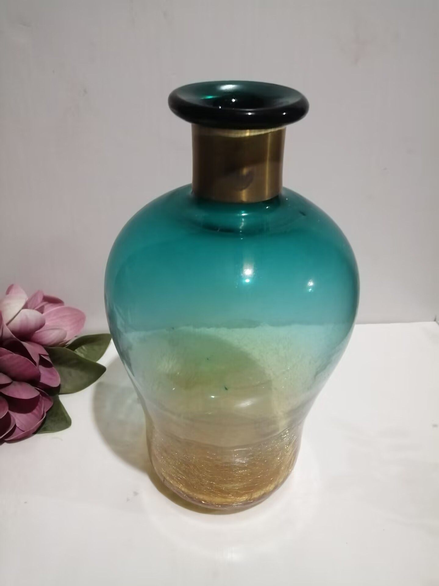 厂家直销轻奢玻璃花瓶高级感客厅插花花艺摆件现代简约餐桌装饰批,鲜花速递/花卉仿真/绿植园艺,其它园艺用品,淘宝优惠券,粉丝福利购,淘宝优惠卷