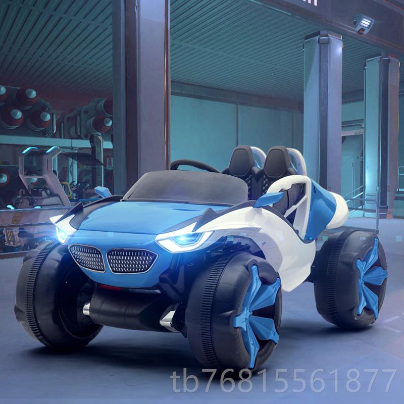 正品贝摇鲁萌儿童电动车四轮可越野车汽四驱坐人摆充电小孩玩具遥