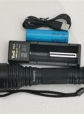 正品山阳217000强光手电远射高亮sst40 sft40灯流珠250明户外骑行