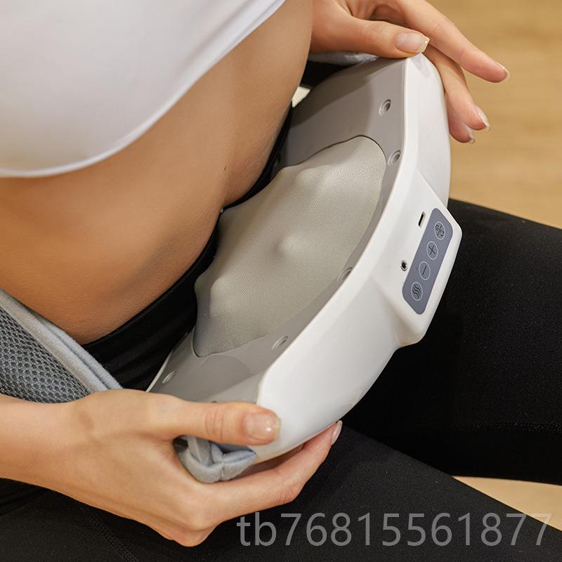 正品多功能腹部按器揉肚震动揉捏摩加子热揉腹仪神便秘肠胀气揉肚