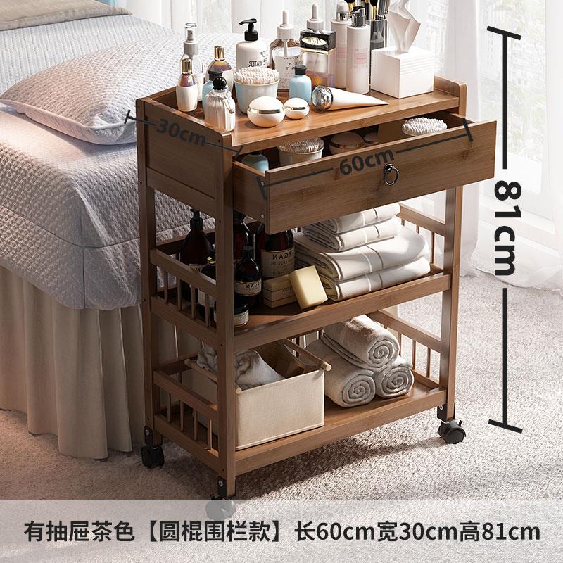 美发工具推车美容车小推车理发店美容院推车专用美容推车置物架木