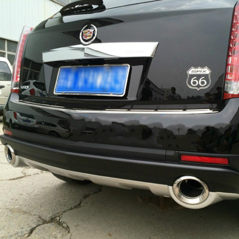 适用于10-15款凯迪拉克SRX后护杠改装专用凯迪拉克srx后护板包围