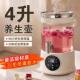 2025新款 4升养生壶炖煮一体花茶煮茶烧茶壶电热一体煮水壶大容量