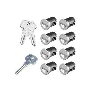 yakima原装SKS锁芯车顶行李架横杆自行车支架行李箱框防盗配件