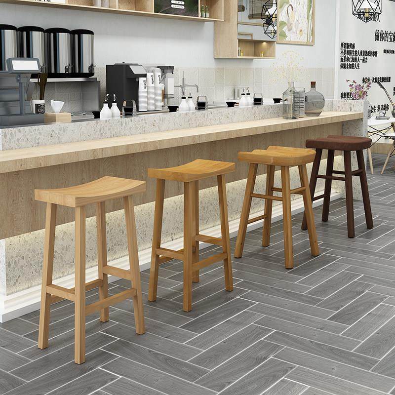 北欧实木吧台椅马鞍凳吧凳现代简约高脚凳吧台凳家用小凳子高脚椅,商业/办公家具,酒吧椅,淘宝优惠券,粉丝福利购,淘宝优惠卷