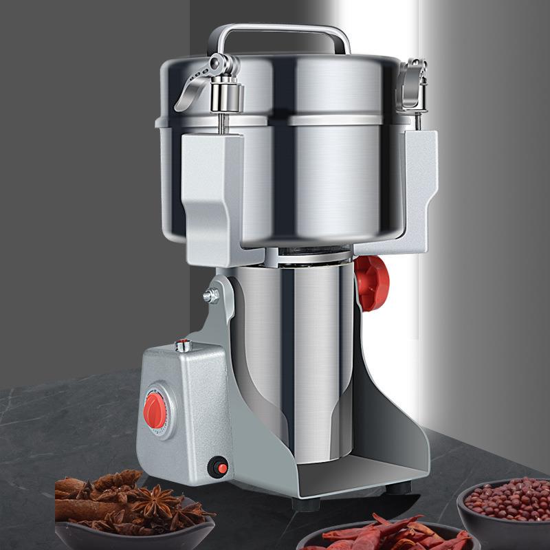 开盖断电粉碎机香调料打粉机五谷杂粮中药材磨粉机商用外贸出口