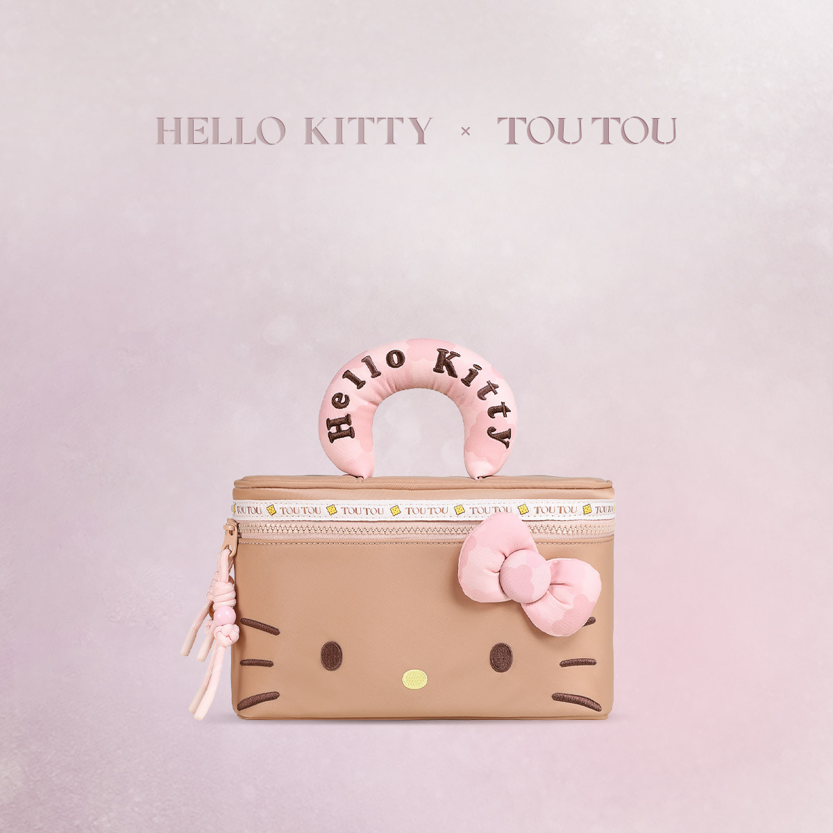 TOUTOUhellokitty三丽鸥凯蒂猫可爱化妆包收纳包伴手礼生日礼物女