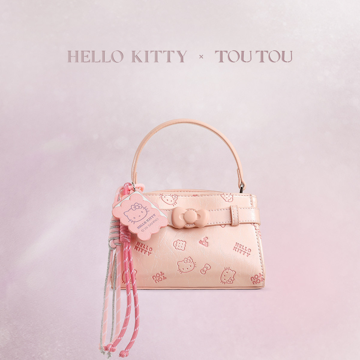 TOUTOUhellokitty三丽鸥正版联名包包凯莉包手提包小女孩生日礼物