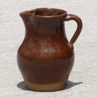 茶具桌面水培插花瓶 纯手工土陶罐家用商用泡茶器围炉户外露营中式