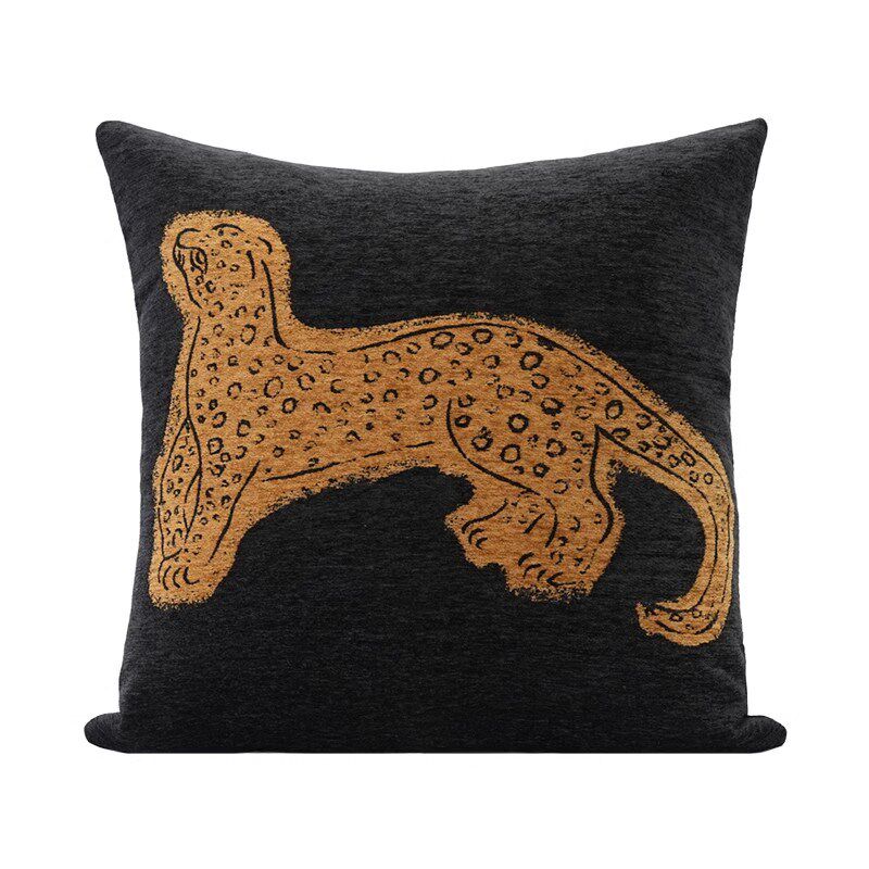 中古风艺术家抱枕靠垫客厅沙发腰枕靠枕长条枕抱枕套沙发靠枕含芯