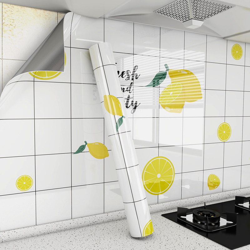 精选厨房防油贴纸防水防潮台面墙壁纸自粘防火耐高温灶台墙面瓷砖,家居饰品,软装墙贴,淘宝优惠券,粉丝福利购,淘宝优惠卷