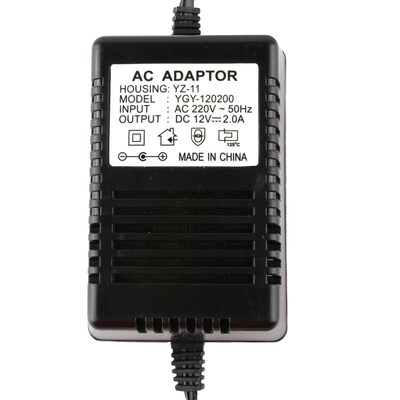 DC12V/2000mA=2A稳压线性直流电源适配器 变压器For CCD CAMERA