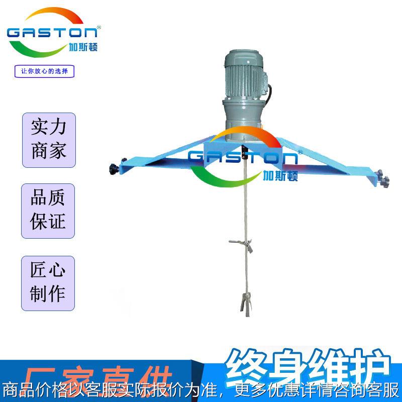 加斯顿厂家直供桶横板式电动搅拌机 二年质保立式非标搅拌机