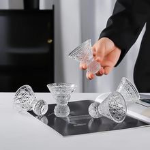 高颜值宝石纹设计白酒杯茶杯5个